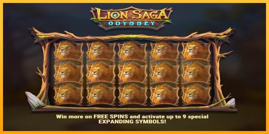 Lion Saga Odyssey mesin permainan untuk uang, gambar 3