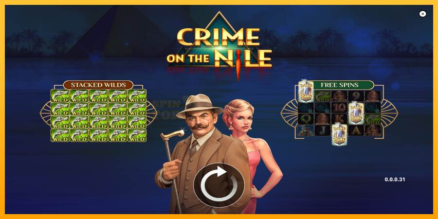 Crime on the Nile mesin permainan untuk uang, gambar 1