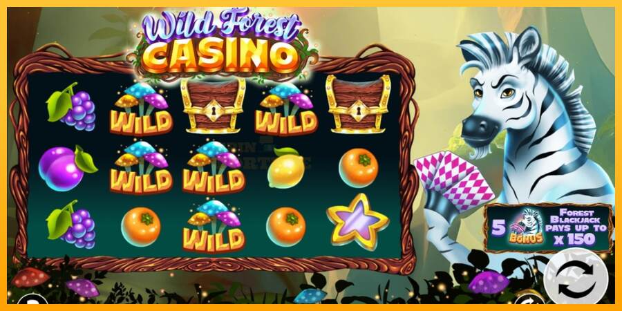 Wild Forest Casino mesin permainan untuk uang, gambar 1