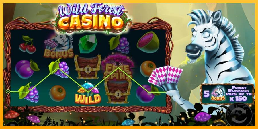 Wild Forest Casino mesin permainan untuk uang, gambar 2