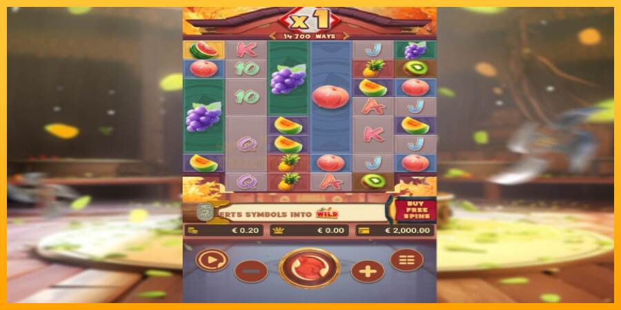 Fruit Ninja Fury mesin permainan untuk uang, gambar 1