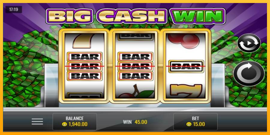 Big Cash Win mesin permainan untuk uang, gambar 4