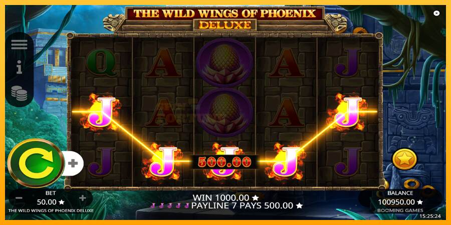 The Wild Wings of Phoenix Deluxe mesin permainan untuk uang, gambar 4