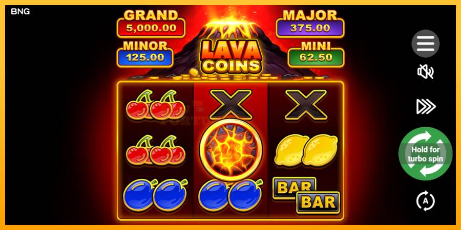 Lava Coins mesin permainan untuk uang, gambar 2