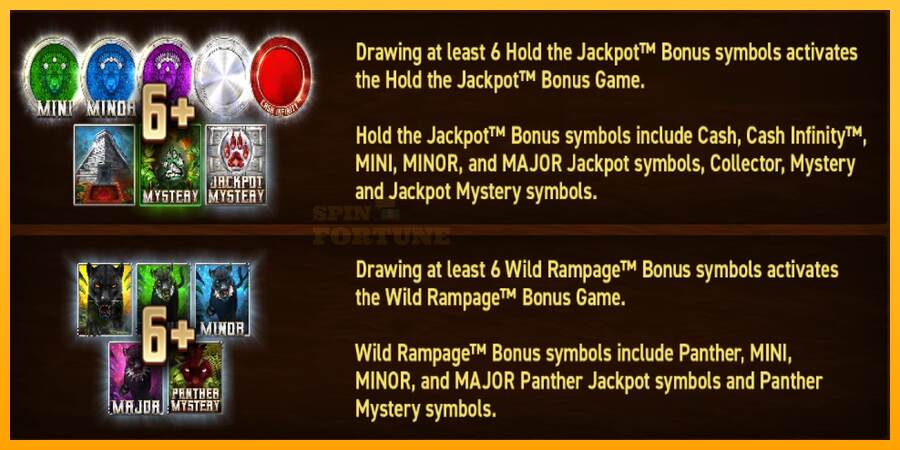 Mighty Wild: Panther Grand Platinum Edition Halloween Jackpots mesin permainan untuk uang, gambar 4