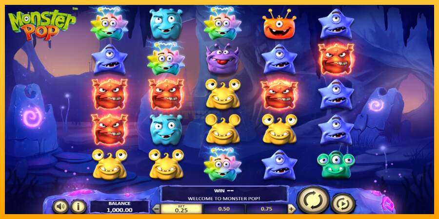 Monster Pop mesin permainan untuk uang, gambar 1