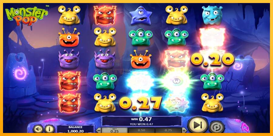 Monster Pop mesin permainan untuk uang, gambar 3