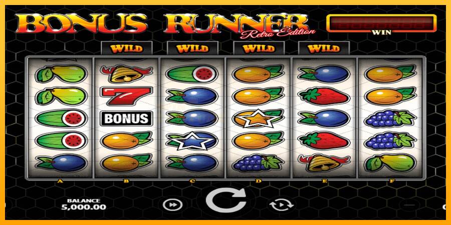 Bonus Runner Retro Edition mesin permainan untuk uang, gambar 1