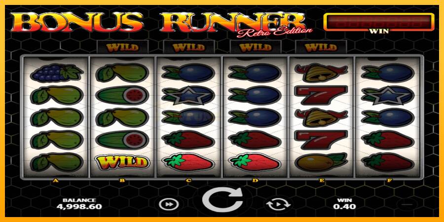 Bonus Runner Retro Edition mesin permainan untuk uang, gambar 3