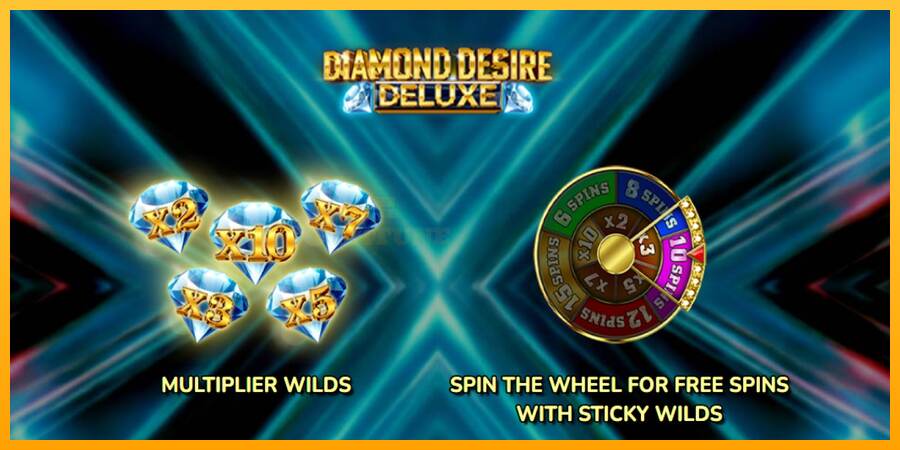 Diamond Desire Deluxe mesin permainan untuk uang, gambar 4