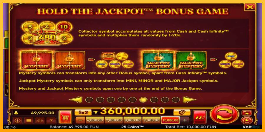 25 Coins Halloween Jackpots mesin permainan untuk uang, gambar 6