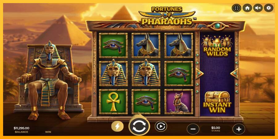 Fortunes of Pharaohs mesin permainan untuk uang, gambar 2