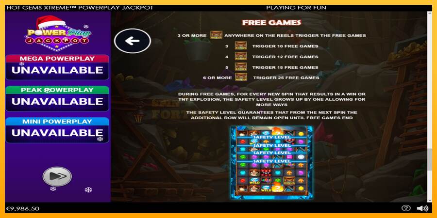 Hot Gems Xtreme PowerPlay Jackpot mesin permainan untuk uang, gambar 6