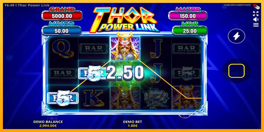 Thor Power Link mesin permainan untuk uang, gambar 2