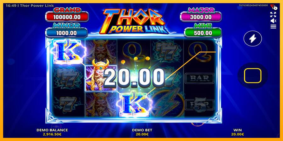 Thor Power Link mesin permainan untuk uang, gambar 3