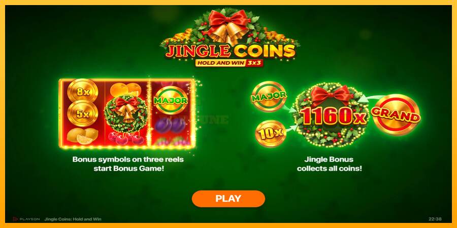 Jingle Coins mesin permainan untuk uang, gambar 1