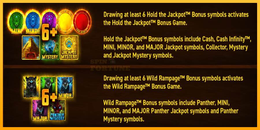 Mighty Wild: Panther Grand Diamond Edition Halloween Jackpots mesin permainan untuk uang, gambar 3