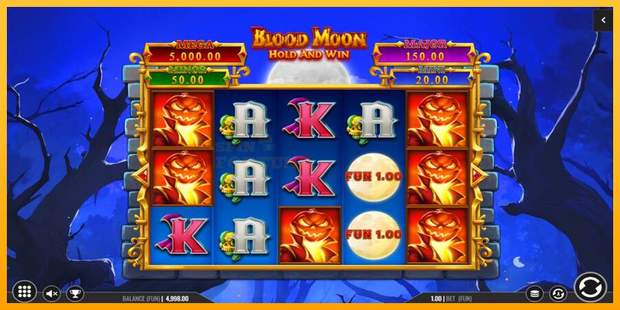 Blood Moon Hold and Win mesin permainan untuk uang, gambar 2