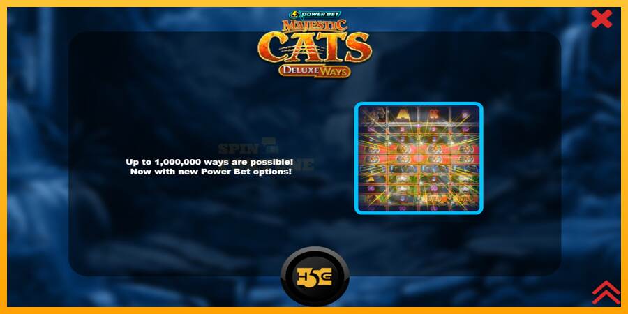 Majestic Cats DeluxeWays mesin permainan untuk uang, gambar 1