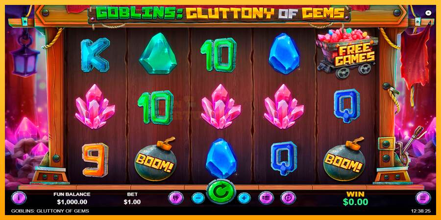 Goblins Gluttony of Gems mesin permainan untuk uang, gambar 1