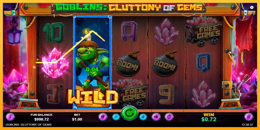 Goblins Gluttony of Gems mesin permainan untuk uang, gambar 2