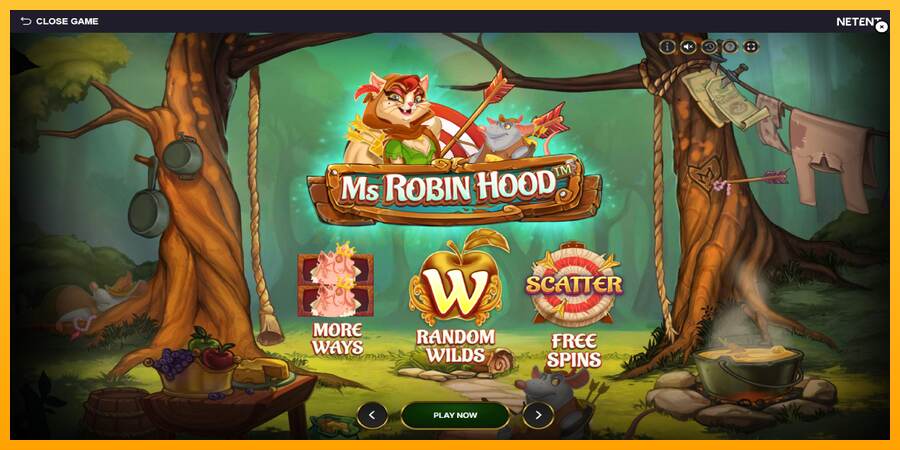 Ms Robin Hood mesin permainan untuk uang, gambar 1