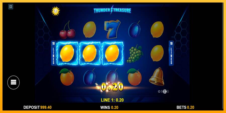 Thunder Treasure mesin permainan untuk uang, gambar 2