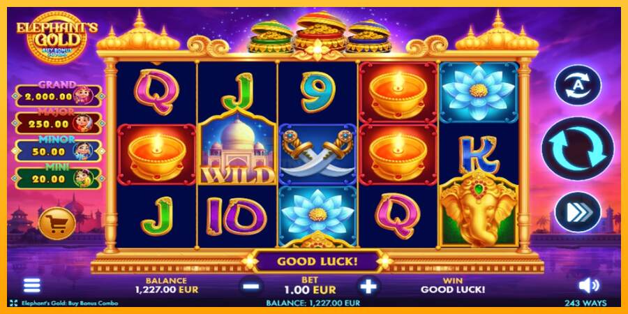 Elephants Gold Buy Bonus Combo mesin permainan untuk uang, gambar 2