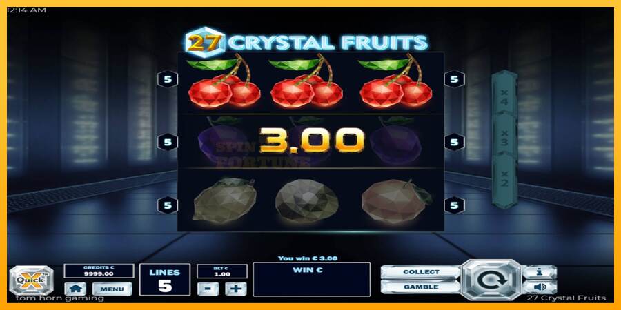 27 Crystal Fruits mesin permainan untuk uang, gambar 3