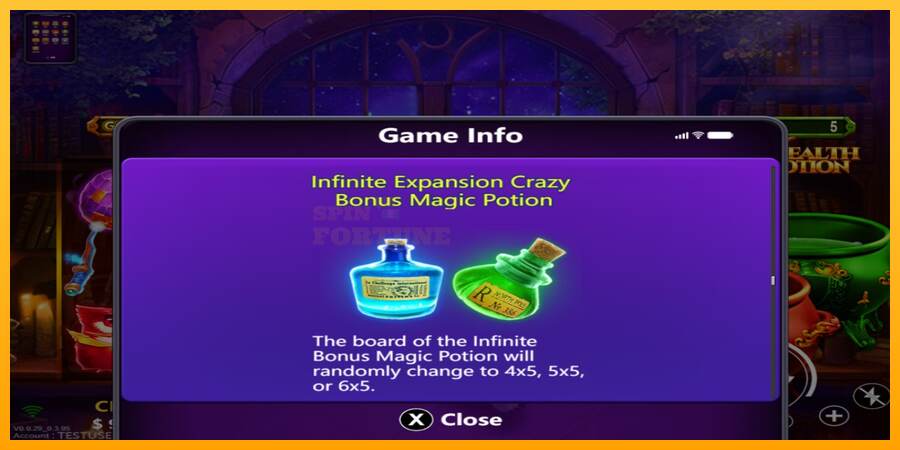 Wealth Potion mesin permainan untuk uang, gambar 6