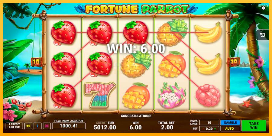 Fortune Parrot mesin permainan untuk uang, gambar 3