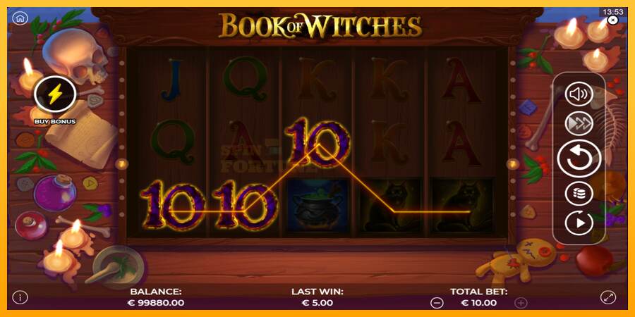 Book of Witches mesin permainan untuk uang, gambar 4