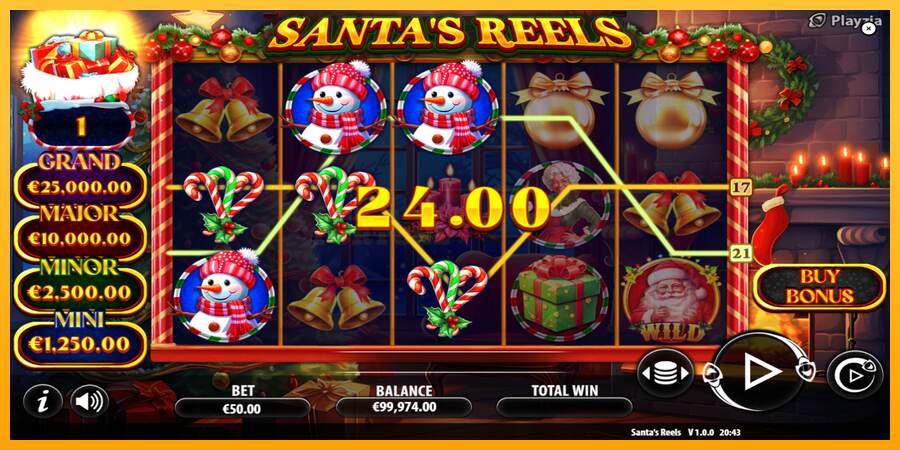 Santas Reels mesin permainan untuk uang, gambar 3