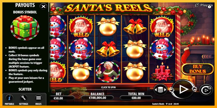 Santas Reels mesin permainan untuk uang, gambar 5