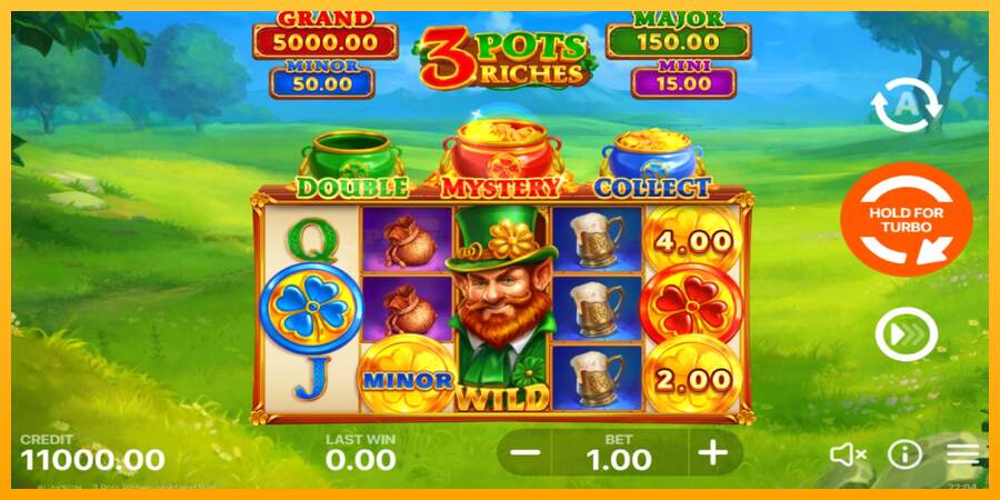 3 Pots Riches: Hold and Win mesin permainan untuk uang, gambar 1