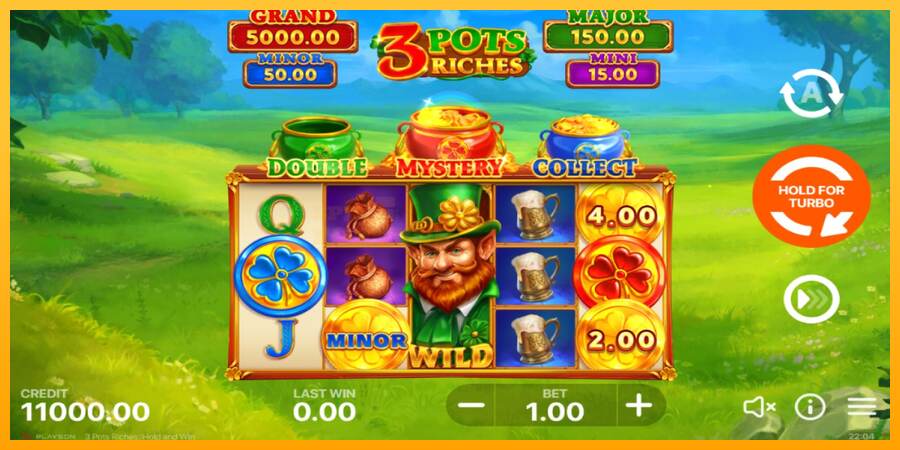 3 Pots Riches: Hold and Win mesin permainan untuk uang, gambar 2