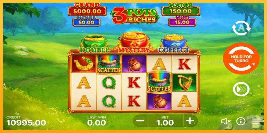 3 Pots Riches: Hold and Win mesin permainan untuk uang, gambar 3