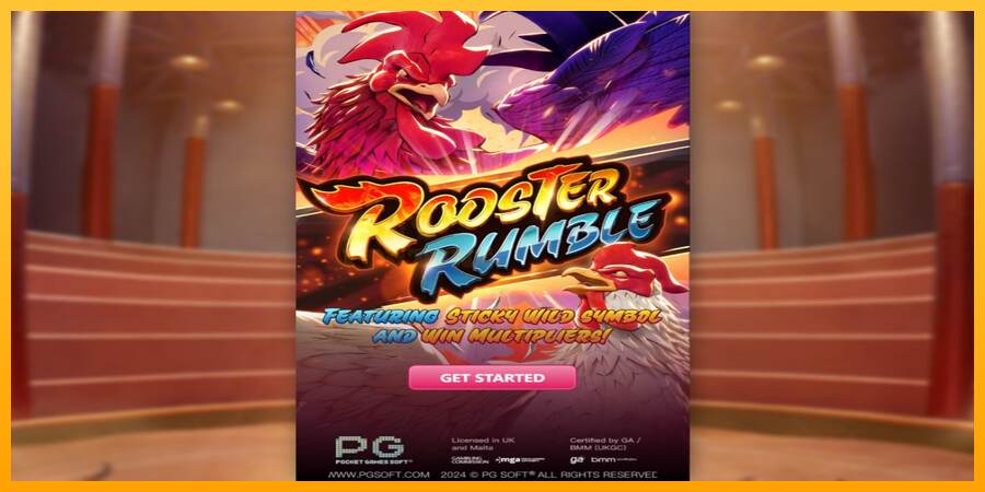 Rooster Rumble mesin permainan untuk uang, gambar 1