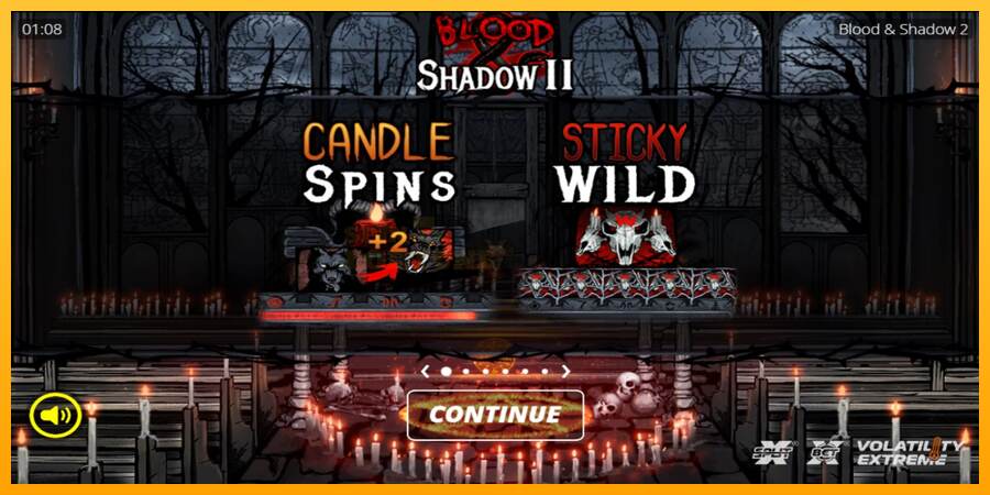 Blood & Shadow II mesin permainan untuk uang, gambar 1