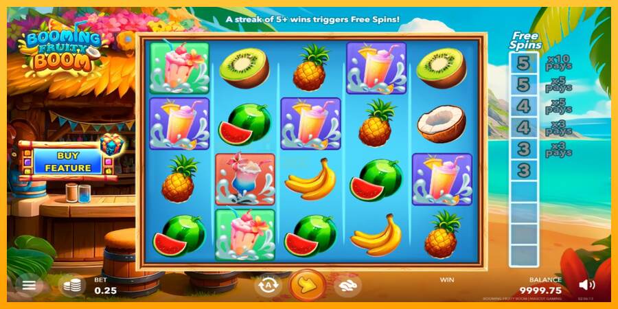 Booming Fruity Boom mesin permainan untuk uang, gambar 2