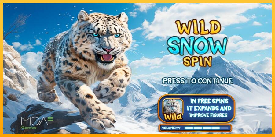 Wild Snow Spin mesin permainan untuk uang, gambar 1