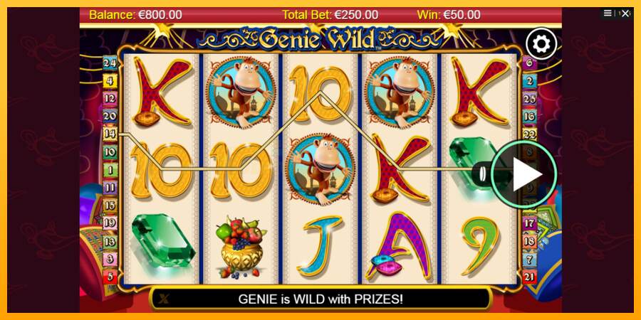 Genie Wild mesin permainan untuk uang, gambar 2