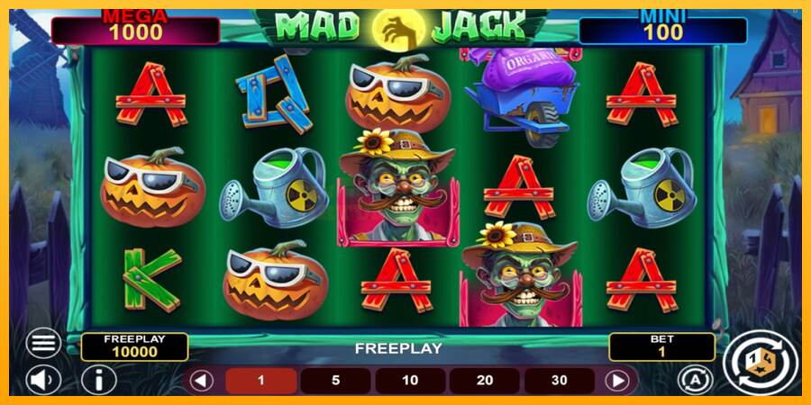 Mad Jack Hold & Win mesin permainan untuk uang, gambar 1