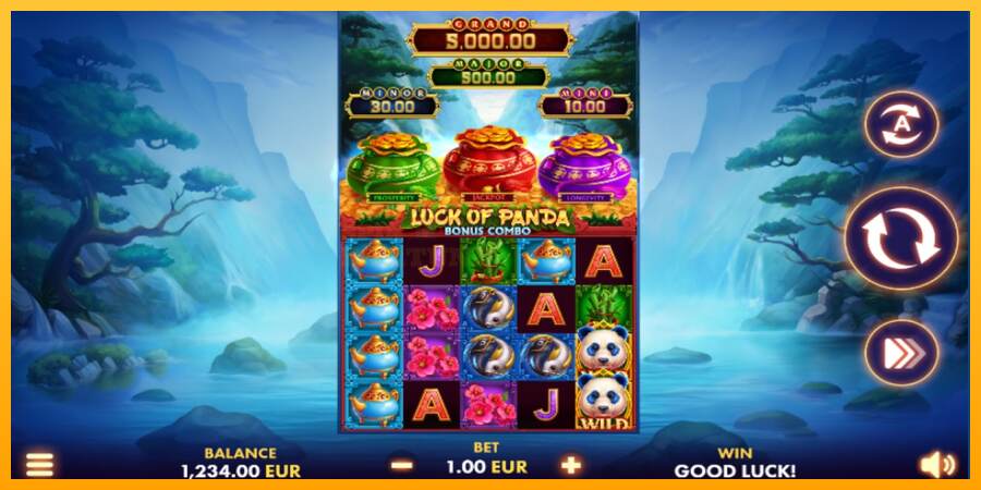 Luck of Panda Bonus Combo mesin permainan untuk uang, gambar 1