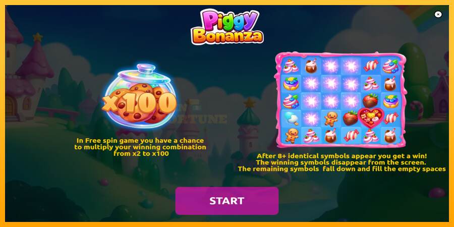 Piggy Bonanza mesin permainan untuk uang, gambar 1