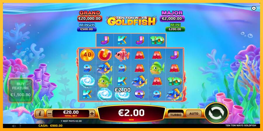 Ten Ton Ways Goldfish mesin permainan untuk uang, gambar 3