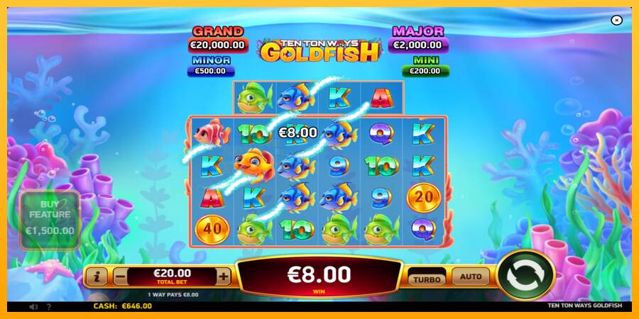 Ten Ton Ways Goldfish mesin permainan untuk uang, gambar 4