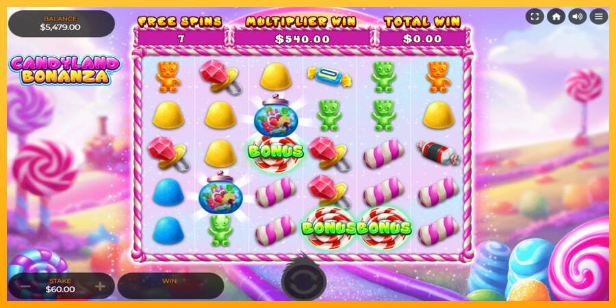 Candyland Bonanza mesin permainan untuk uang, gambar 4