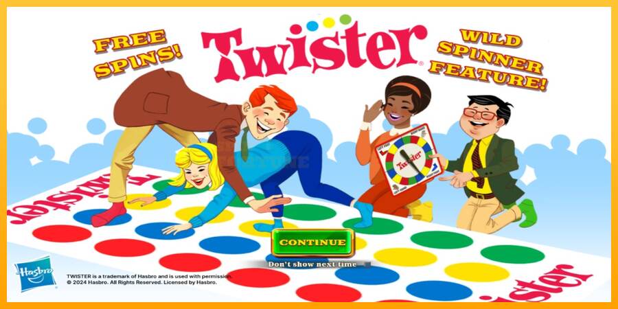 Twister mesin permainan untuk uang, gambar 1