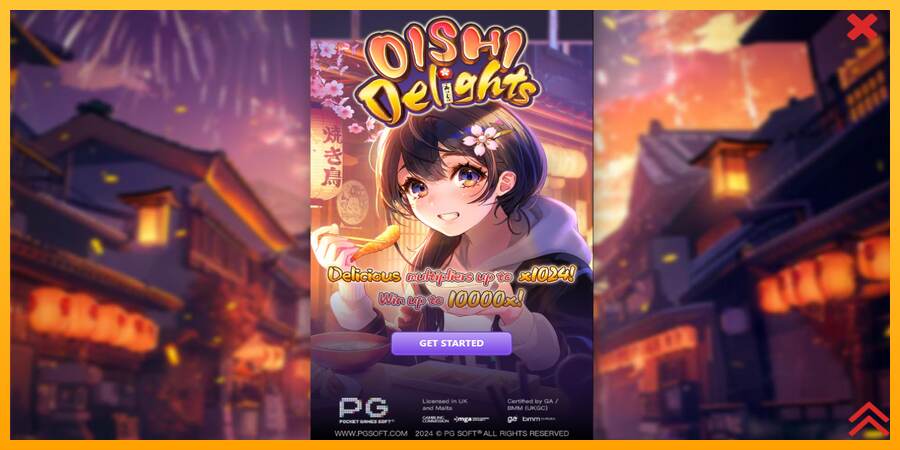 Oishi Delights mesin permainan untuk uang, gambar 1